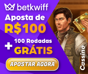 Welcome com 100 rodadas grátis!