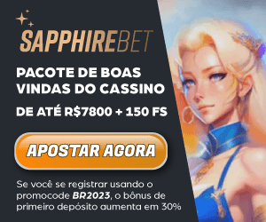 Sapphirebet - Pacote de Boas Vindas em Cassino!