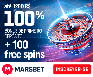 Bônus de Boas Vindas da Marsbet - 100% no primeiro depósito + 100 free spins