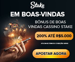 Cassino - 200% até R$2500 na Stake