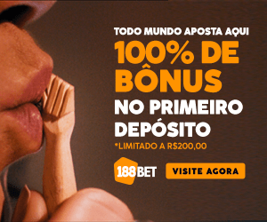 Ganhe um 100% de bônus no primeiro depósito na 188BET
